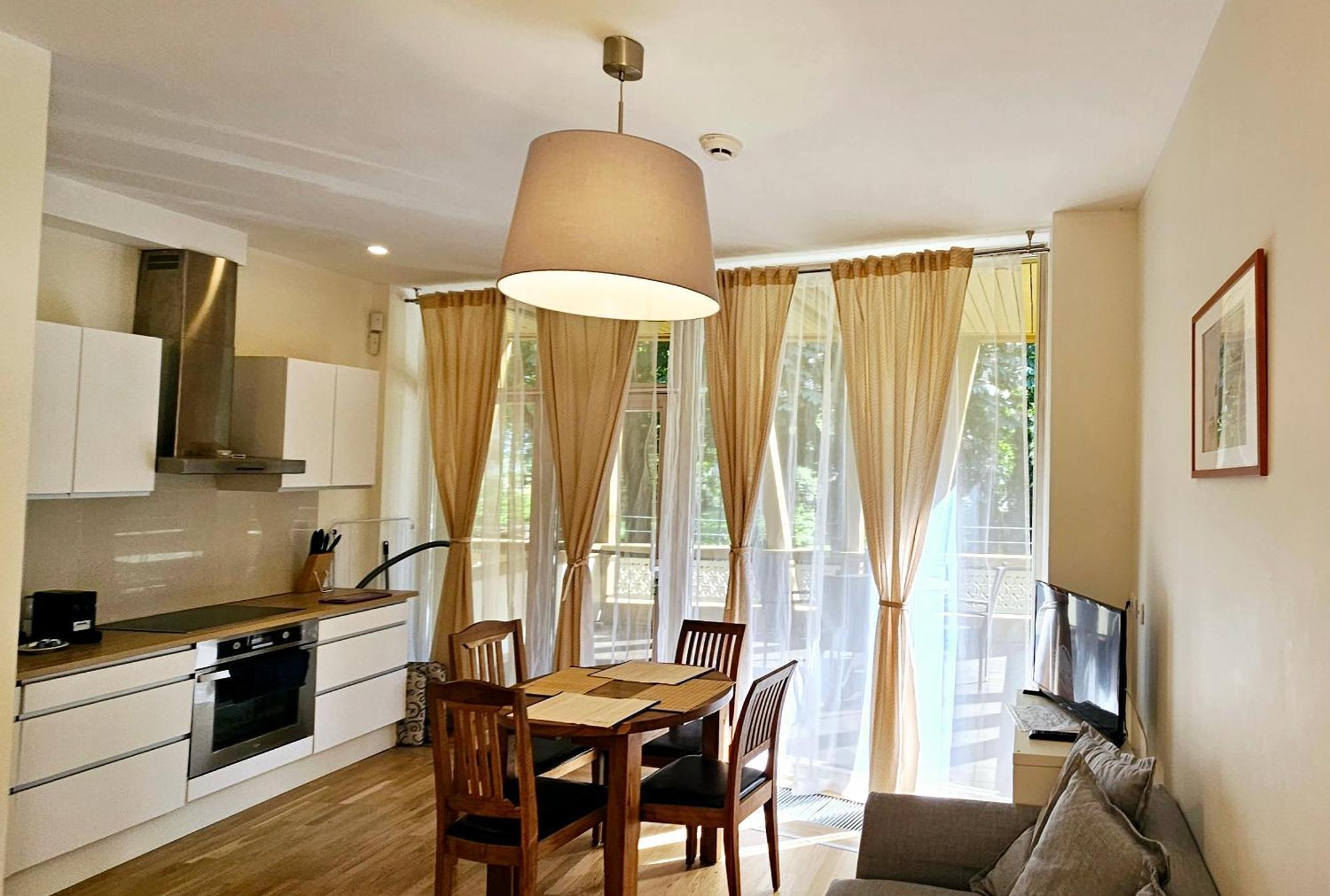 Schwarzort Apartment Juodkrantė Dış mekan fotoğraf